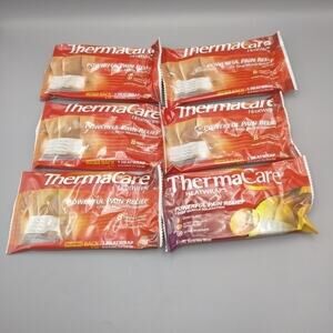 THERMACARE HEATWRAPS Lower Back Lot of 6